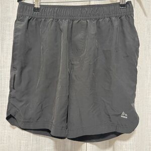 Reebok Charcoal Gray Workout Shorts